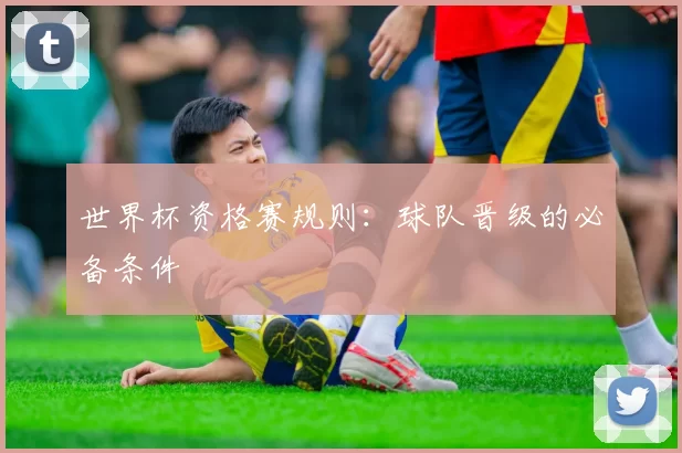 世界杯资格赛规则：球队晋级的必备条件